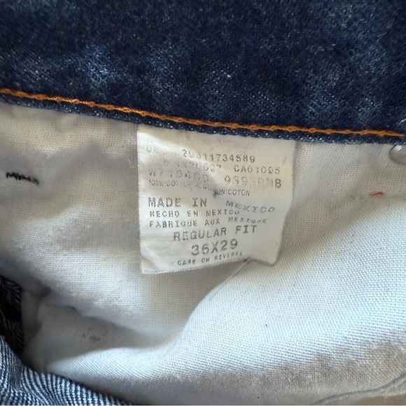 Men’s Dickies Regular Fit Jeans Size 36x29 - Picture 4 of 5